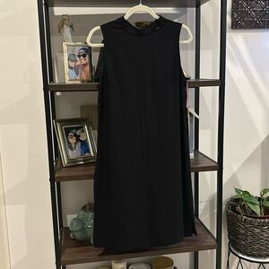 NWT Nell Black Shift Dress Long Beads Around Neckline Holiday‌‌‌‌‌‌